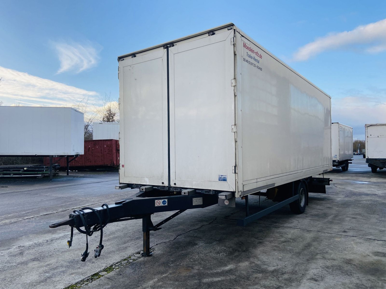 Möslein 1 Achs Kofferanhänger - Furgoonjärelhaagis: pilt 4 Möslein 1 Achs Kofferanhänger - Furgoonjärelhaagis: pilt 4