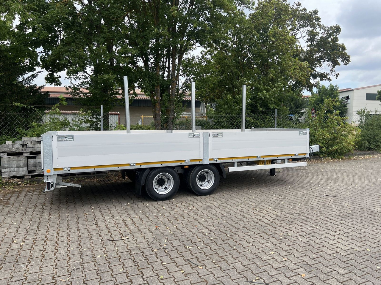 Möslein 14,4 t Tandem- Pritschenanhänger- Tieflader - Platvormhaagis/ Madelhaagis: pilt 5 Möslein 14,4 t Tandem- Pritschenanhänger- Tieflader - Platvormhaagis/ Madelhaagis: pilt 5