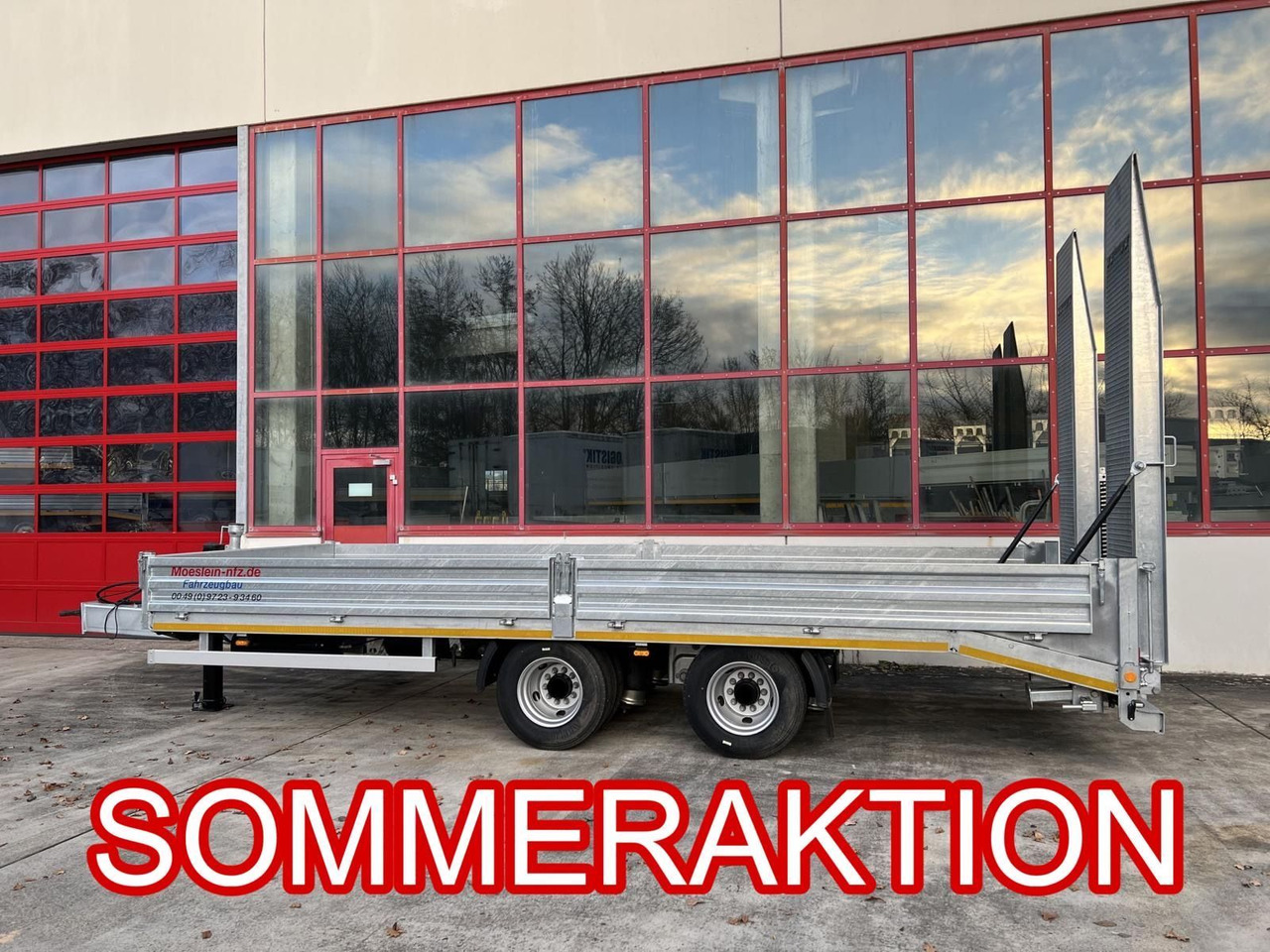 Möslein 19 t Tandemtieflader,Neufahrzeug - Madal platvorm järelhaagis: pilt 1 Möslein 19 t Tandemtieflader,Neufahrzeug - Madal platvorm järelhaagis: pilt 1