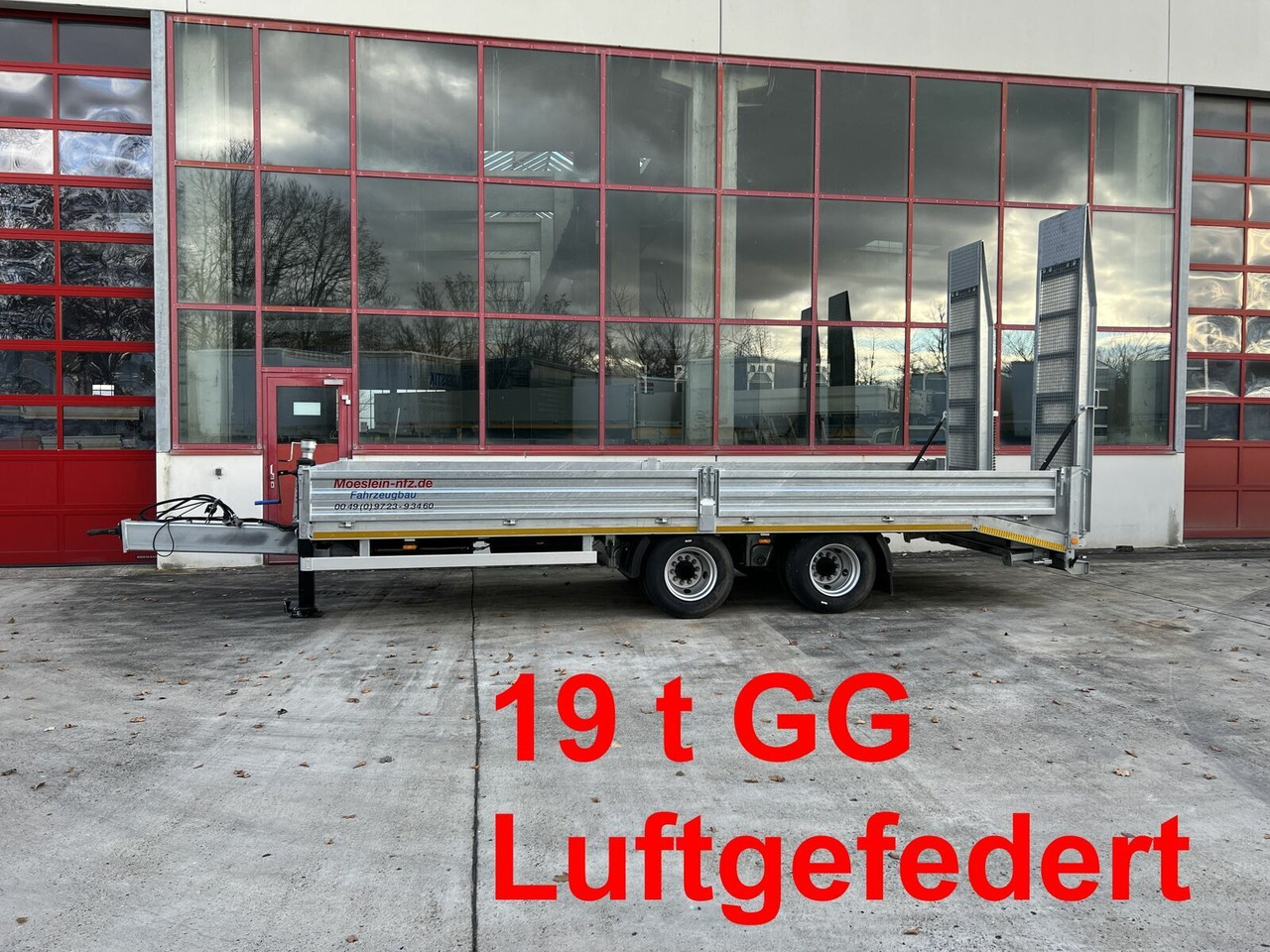 Möslein 19 t Tandemtieflader-- Neufahrzeug -- - Madal platvorm järelhaagis: pilt 2 Möslein 19 t Tandemtieflader-- Neufahrzeug -- - Madal platvorm järelhaagis: pilt 2