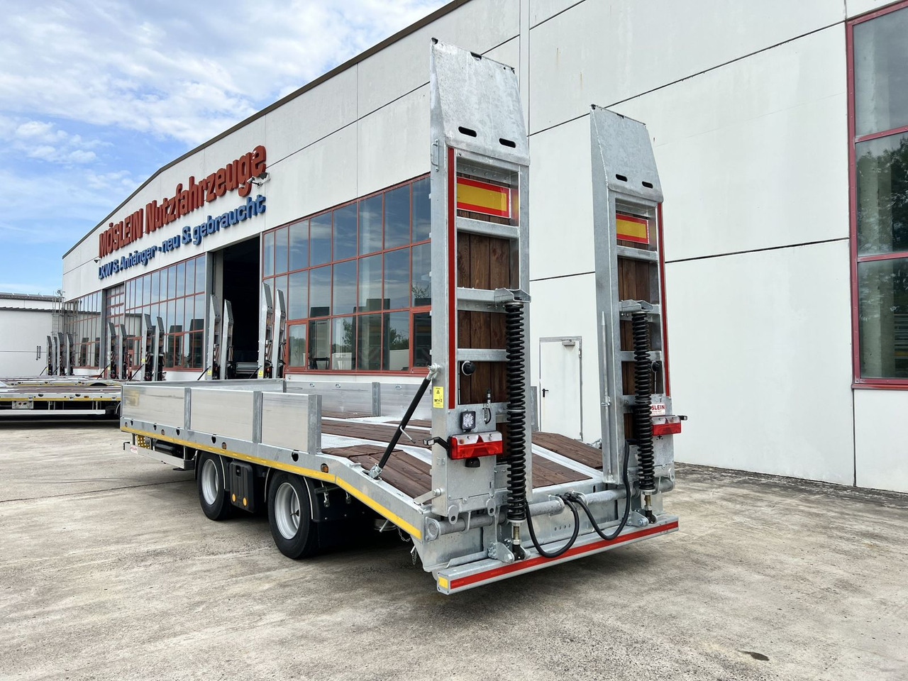 Möslein 21 t Tandemtieflader, Luftgefedert, NEU - Madal platvorm järelhaagis: pilt 3 Möslein 21 t Tandemtieflader, Luftgefedert, NEU - Madal platvorm järelhaagis: pilt 3