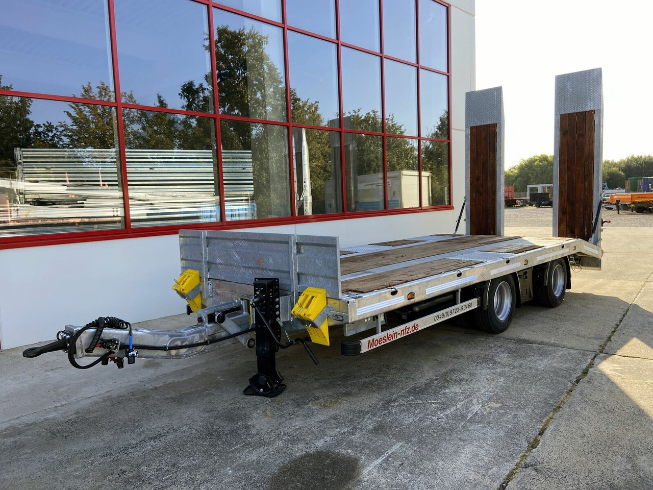 Möslein 21 t Tandemtieflader, Luftgefedert, NEU - Madal platvorm järelhaagis: pilt 5 Möslein 21 t Tandemtieflader, Luftgefedert, NEU - Madal platvorm järelhaagis: pilt 5