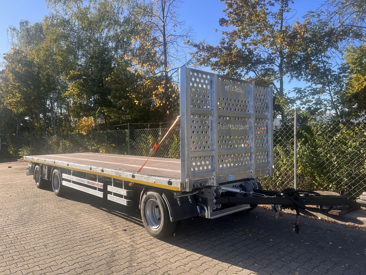 Möslein 3 Achs Jumbo- Plato- Anhänger 9 m, Mega - Platvormhaagis/ Madelhaagis: pilt 2 Möslein 3 Achs Jumbo- Plato- Anhänger 9 m, Mega - Platvormhaagis/ Madelhaagis: pilt 2