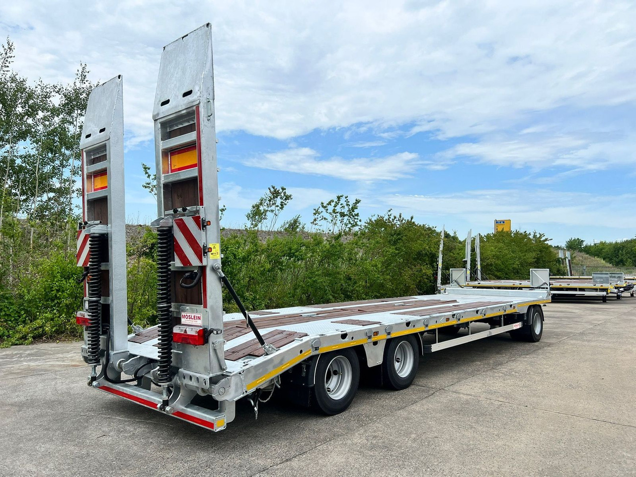 Möslein 3 Achs Tieflader mit gerader Ladefläche 8,10 m, - Madal platvorm järelhaagis: pilt 5 Möslein 3 Achs Tieflader mit gerader Ladefläche 8,10 m, - Madal platvorm järelhaagis: pilt 5