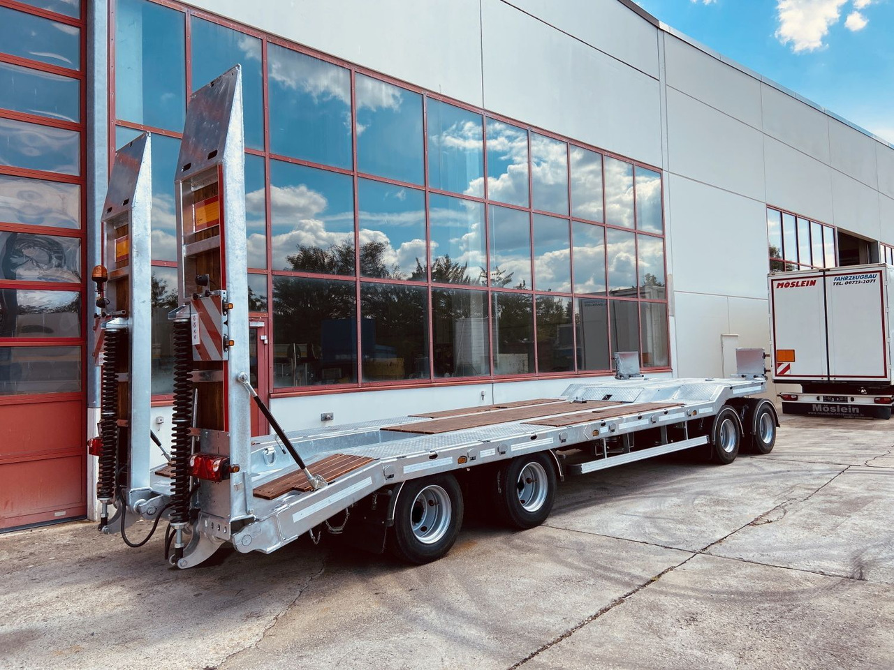 Möslein 4 Achs Tieflader- Anhänger, Neufahrzeug - Madal platvorm järelhaagis: pilt 3 Möslein 4 Achs Tieflader- Anhänger, Neufahrzeug - Madal platvorm järelhaagis: pilt 3