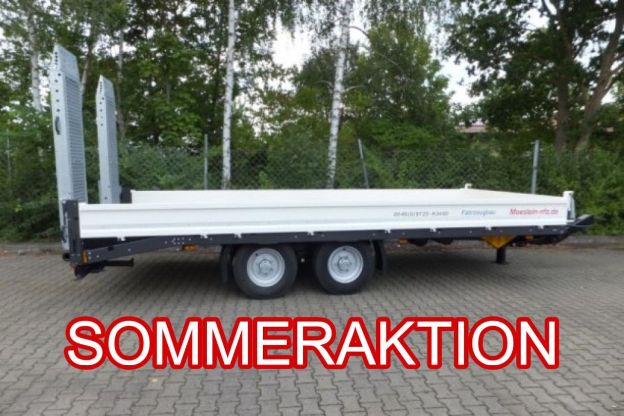 Madal platvorm järelhaagis Möslein  Neuer Tandemtieflader 13 t GG: pilt 1