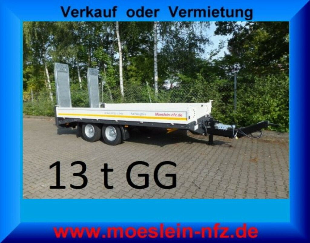 Möslein Neuer Tandemtieflader 13 t GG - Madal platvorm järelhaagis: pilt 2 Möslein Neuer Tandemtieflader 13 t GG - Madal platvorm järelhaagis: pilt 2