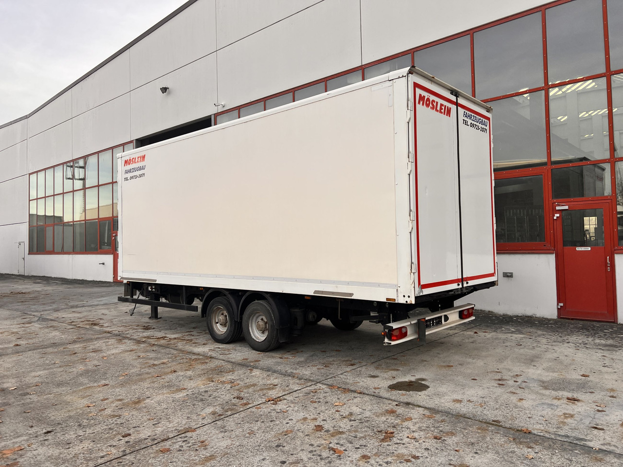 Möslein TKO 105 D Schwebheim Tandem- Koffer- Anhänger, Durchladbar - Furgoonjärelhaagis: pilt 2 Möslein TKO 105 D Schwebheim Tandem- Koffer- Anhänger, Durchladbar - Furgoonjärelhaagis: pilt 2