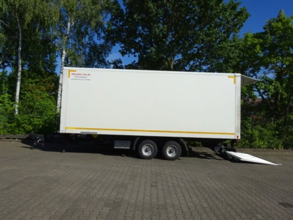 Möslein TKO 105 Schwebheim Tandemkoffer, Ladebordwand + Durchladbar - Furgoonjärelhaagis: pilt 2 Möslein TKO 105 Schwebheim Tandemkoffer, Ladebordwand + Durchladbar - Furgoonjärelhaagis: pilt 2