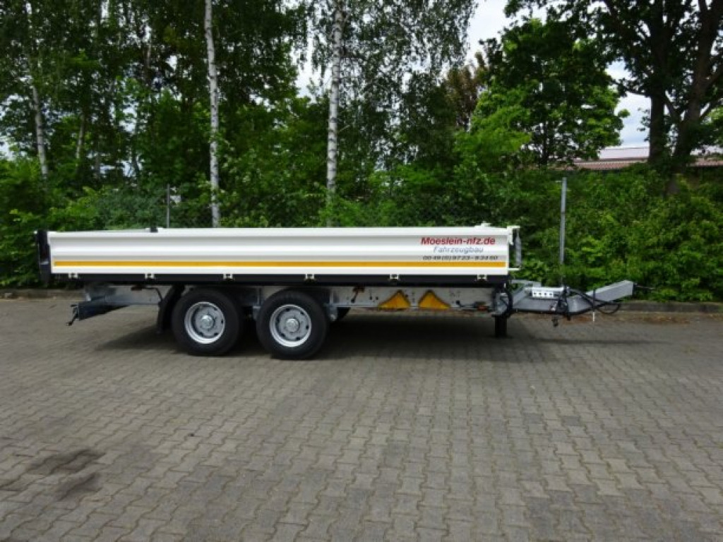 Möslein TTD 11 Weiß neuer Tandem 3- Seitenkipper Tieflader-- Neufahrzeug -- - Kalluri järelhaagis: pilt 5 Möslein TTD 11 Weiß neuer Tandem 3- Seitenkipper Tieflader-- Neufahrzeug -- - Kalluri järelhaagis: pilt 5