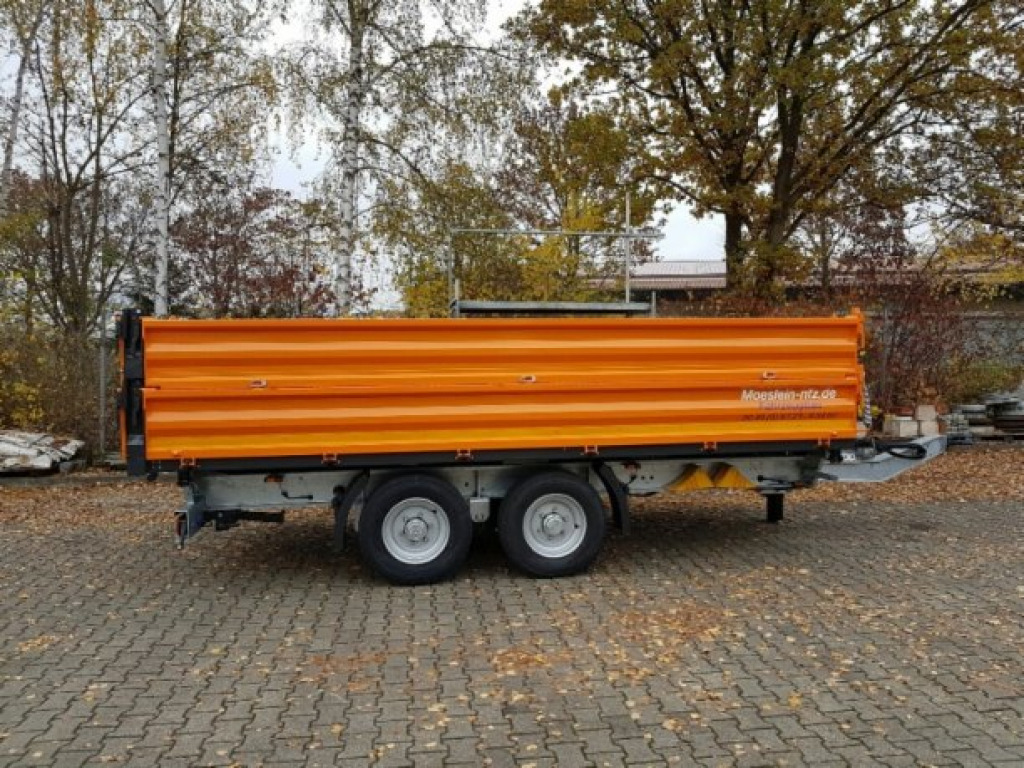 Möslein TTD13- BA Orange 13 t Tandem Kipper Tiefladermit Bordwand- Aufsatz-- Neufahrzeug -- - Kalluri järelhaagis: pilt 1 Möslein TTD13- BA Orange 13 t Tandem Kipper Tiefladermit Bordwand- Aufsatz-- Neufahrzeug -- - Kalluri järelhaagis: pilt 1