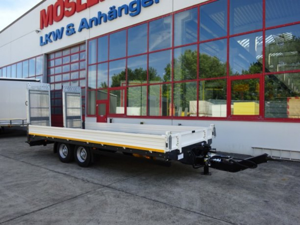 Möslein TTT 11-6,2 BR Weiß Tandemtieflader mit breiten RampenNeufahrzeug - Madal platvorm järelhaagis: pilt 2 Möslein TTT 11-6,2 BR Weiß Tandemtieflader mit breiten RampenNeufahrzeug - Madal platvorm järelhaagis: pilt 2