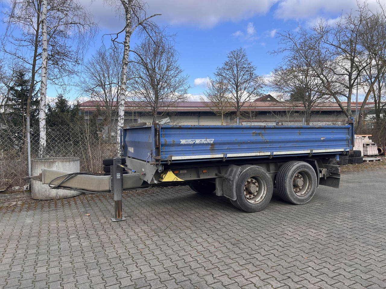 Müller-Mitteltal 18 t Tandemkipper- Tieflader - Kalluri järelhaagis: pilt 1 Müller-Mitteltal 18 t Tandemkipper- Tieflader - Kalluri järelhaagis: pilt 1