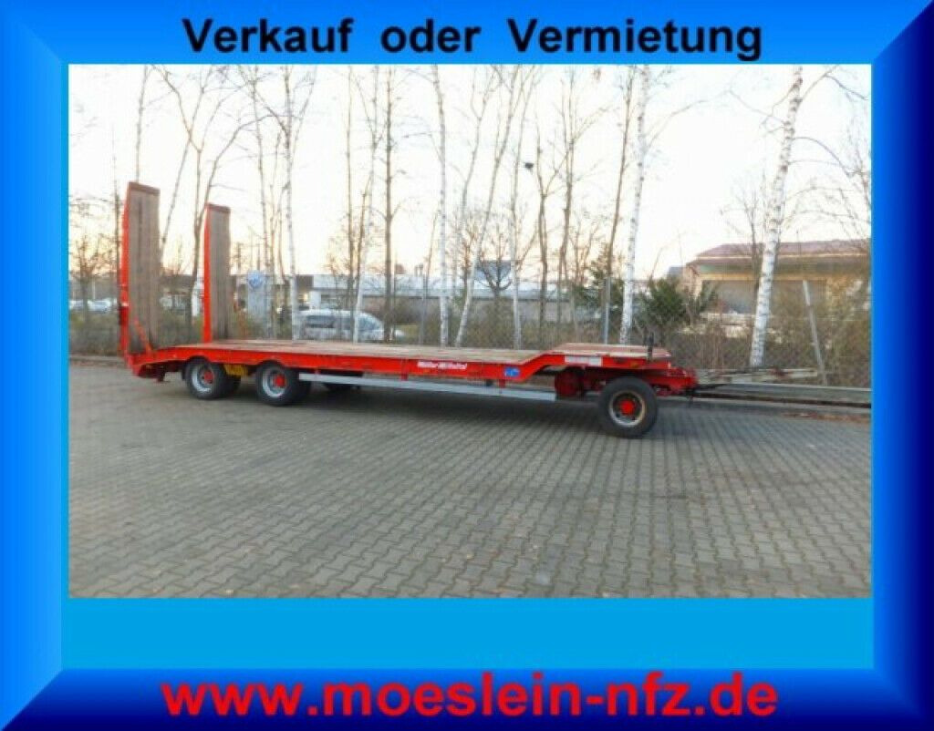 Müller-Mitteltal 3 Achs Tieflader- Anhänger - Madal platvorm järelhaagis: pilt 4 Müller-Mitteltal 3 Achs Tieflader- Anhänger - Madal platvorm järelhaagis: pilt 4