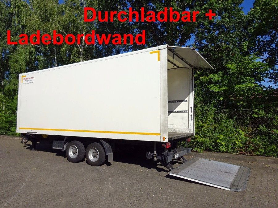 Tandemkoffer, Ladebordwand + Durchladbar - Furgoonjärelhaagis: pilt 1 Tandemkoffer, Ladebordwand + Durchladbar - Furgoonjärelhaagis: pilt 1