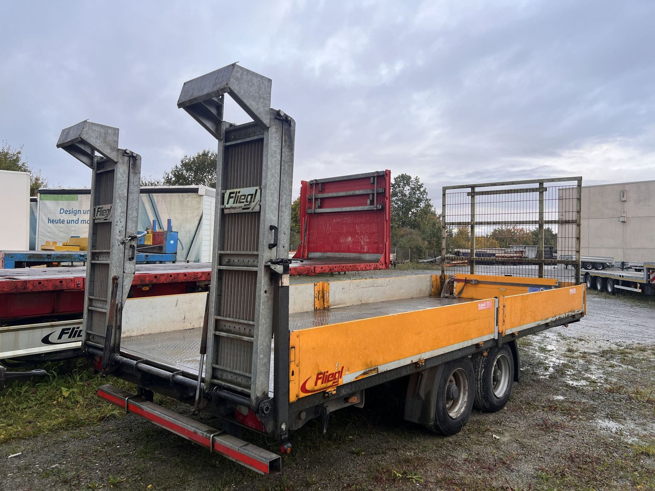 Tandemtieflader - Madal platvorm järelhaagis: pilt 3 Tandemtieflader - Madal platvorm järelhaagis: pilt 3
