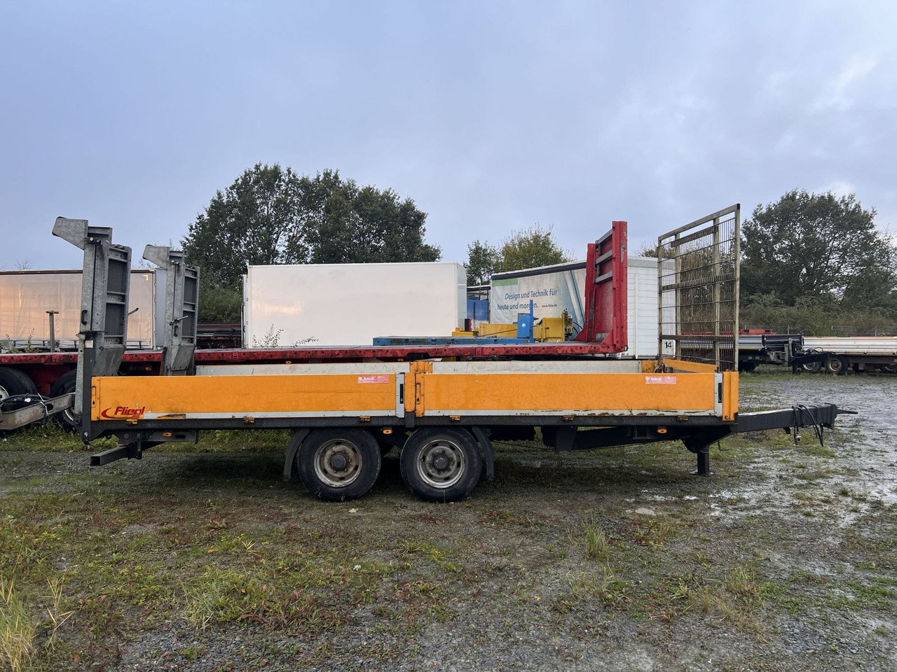 Tandemtieflader - Madal platvorm järelhaagis: pilt 1 Tandemtieflader - Madal platvorm järelhaagis: pilt 1