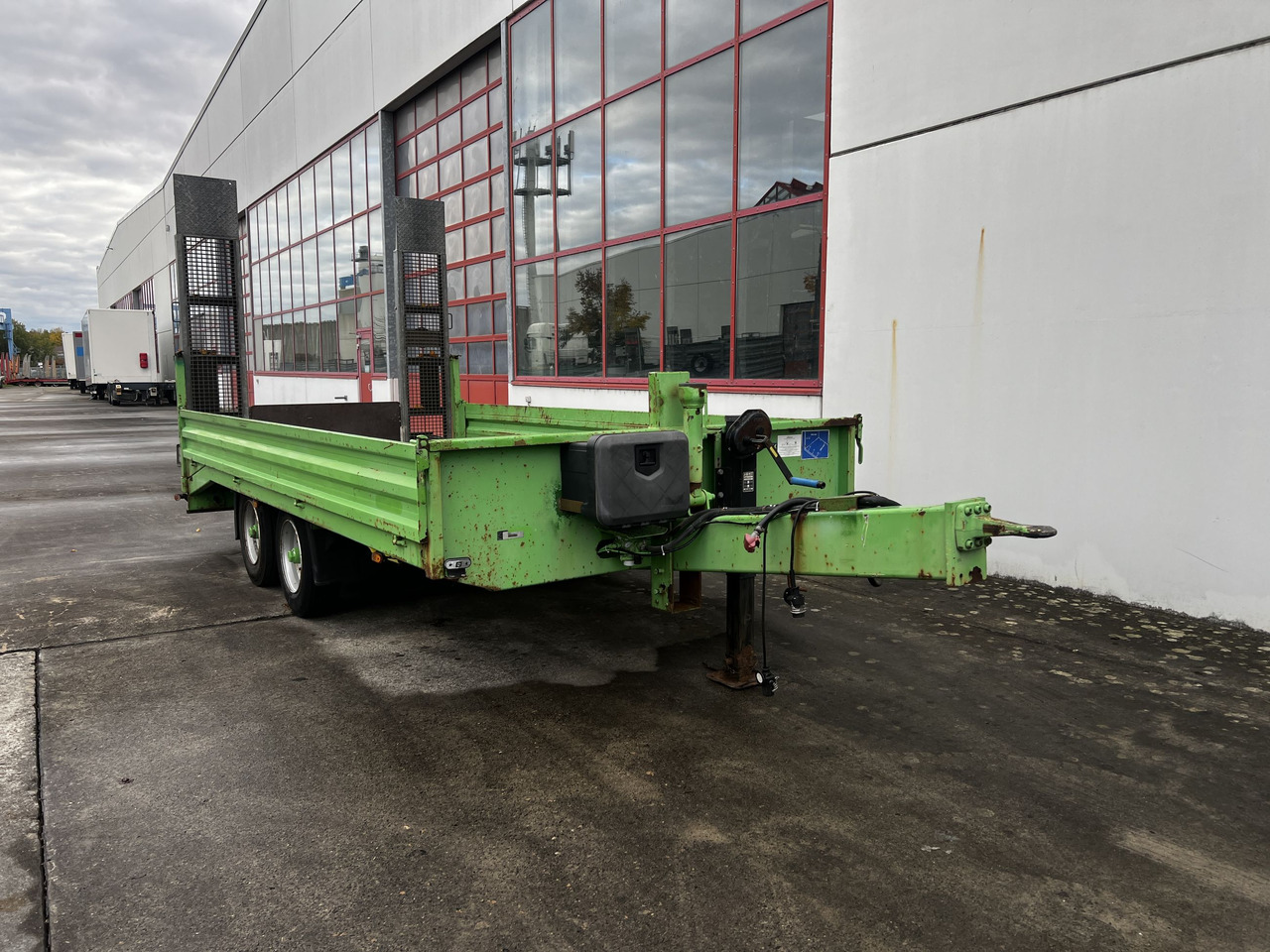 Tt Tandemtieflader - Madal platvorm järelhaagis: pilt 2 Tt Tandemtieflader - Madal platvorm järelhaagis: pilt 2