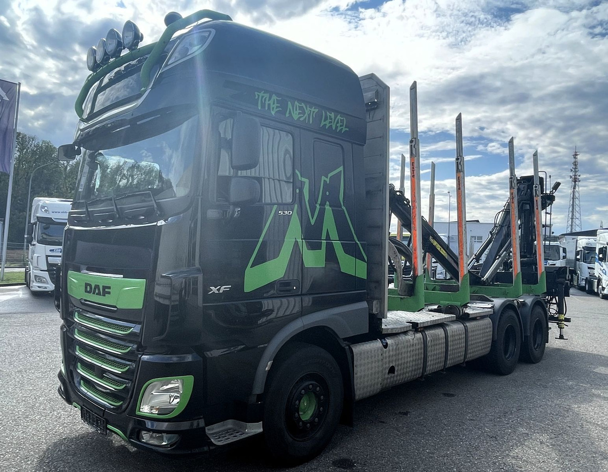 DAF FAT XF 530 SSC, Holztransport, Greifer mit Säge - Metsaveok, Kraanaga veoauto: pilt 2 DAF FAT XF 530 SSC, Holztransport, Greifer mit Säge - Metsaveok, Kraanaga veoauto: pilt 2