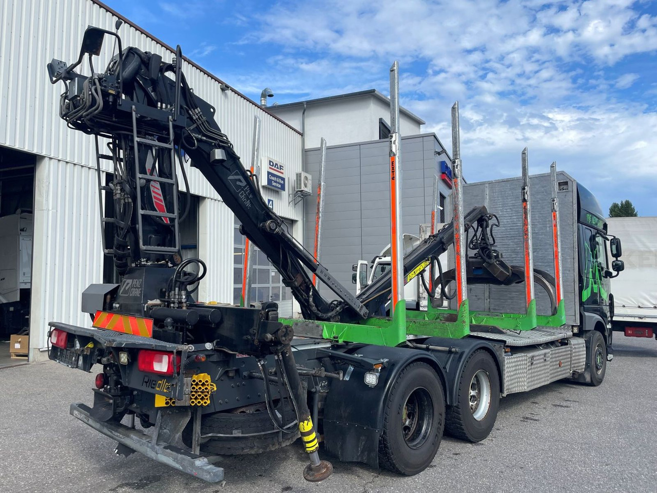 DAF FAT XF 530 SSC, Holztransport, Greifer mit Säge - Metsaveok, Kraanaga veoauto: pilt 3 DAF FAT XF 530 SSC, Holztransport, Greifer mit Säge - Metsaveok, Kraanaga veoauto: pilt 3
