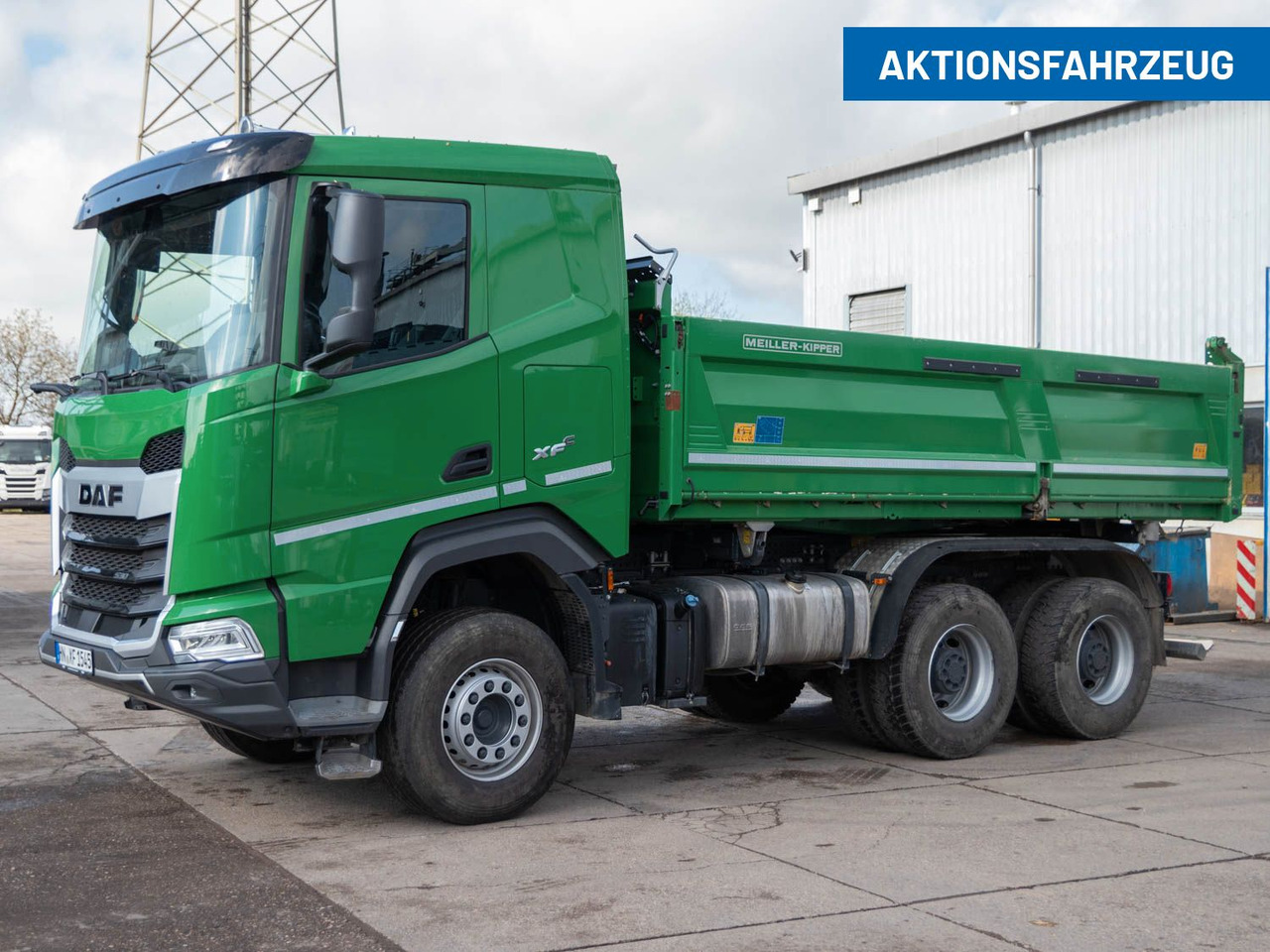DAF FAT XFC 530 SL Meiller TRIGENIUS D 316 DAF FAT XFC 530 SL Meiller TRIGENIUS D 316 - Kallurauto: pilt 1 DAF FAT XFC 530 SL Meiller TRIGENIUS D 316 DAF FAT XFC 530 SL Meiller TRIGENIUS D 316 - Kallurauto: pilt 1