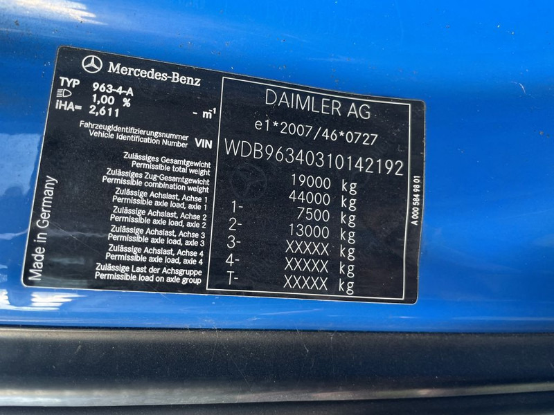 Sadulveok Mercedes-Benz Actros 1940 euro 6 ! 3-2017: pilt 15