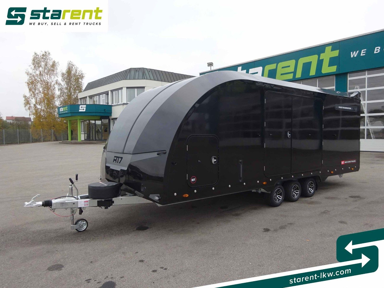 Brian James Race Transporter 7, Seilwinde, elektr. Klappe - Treiler järelhaagis: pilt 1 Brian James Race Transporter 7, Seilwinde, elektr. Klappe - Treiler järelhaagis: pilt 1