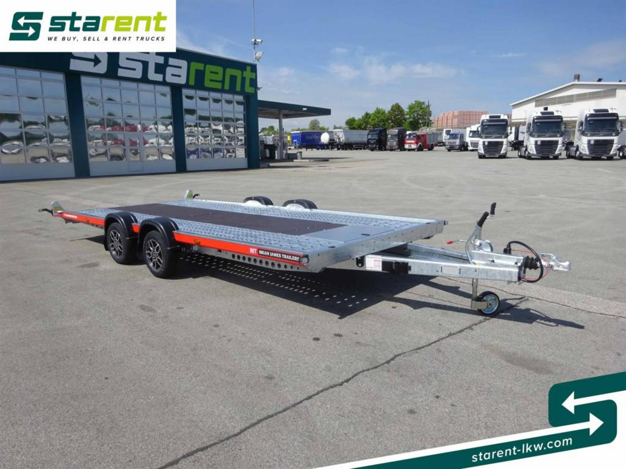 Brian James Trailers A-Transporter Rampen Alufelgen - Treiler järelhaagis: pilt 3 Brian James Trailers A-Transporter Rampen Alufelgen - Treiler järelhaagis: pilt 3