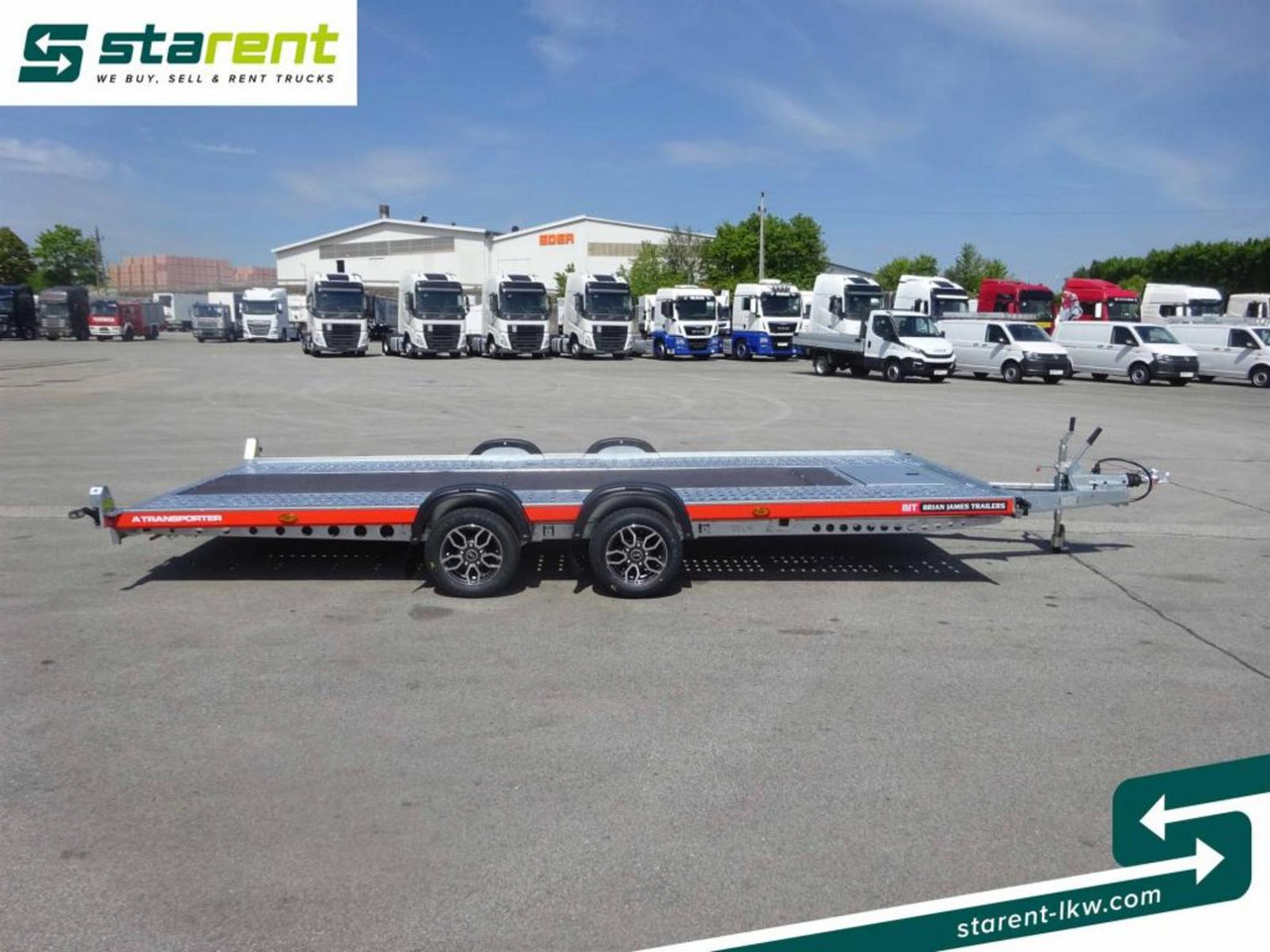 Brian James Trailers A-Transporter Rampen Alufelgen - Treiler järelhaagis: pilt 4 Brian James Trailers A-Transporter Rampen Alufelgen - Treiler järelhaagis: pilt 4