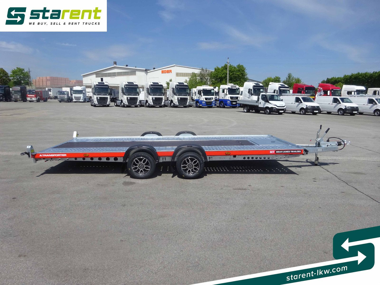 Brian James Trailers A-Transporter, Rampen, Alufelgen - Treiler järelhaagis: pilt 4 Brian James Trailers A-Transporter, Rampen, Alufelgen - Treiler järelhaagis: pilt 4
