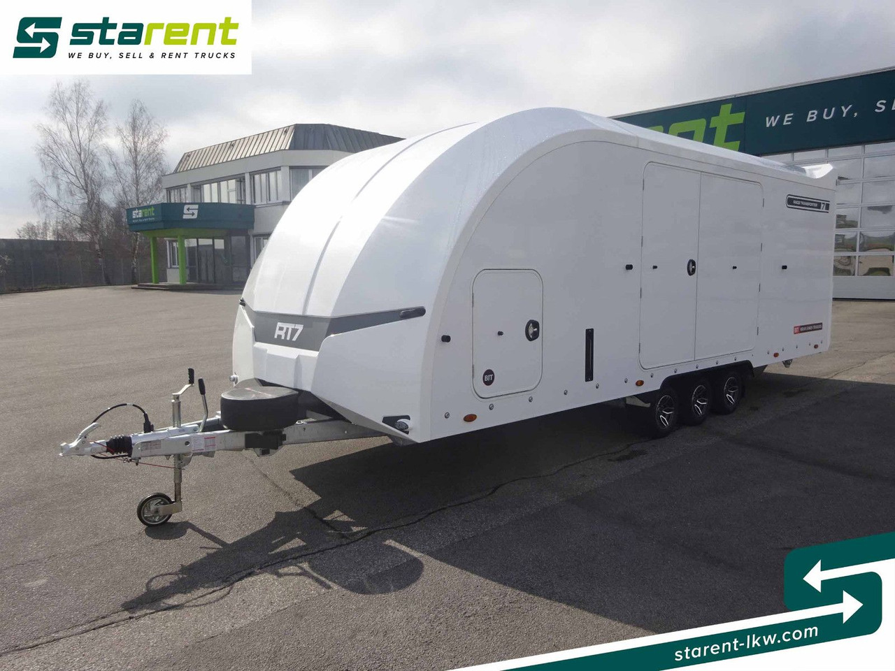 Brian James Trailers Race Transporter 7, Seilwinde - Treiler järelhaagis: pilt 1 Brian James Trailers Race Transporter 7, Seilwinde - Treiler järelhaagis: pilt 1