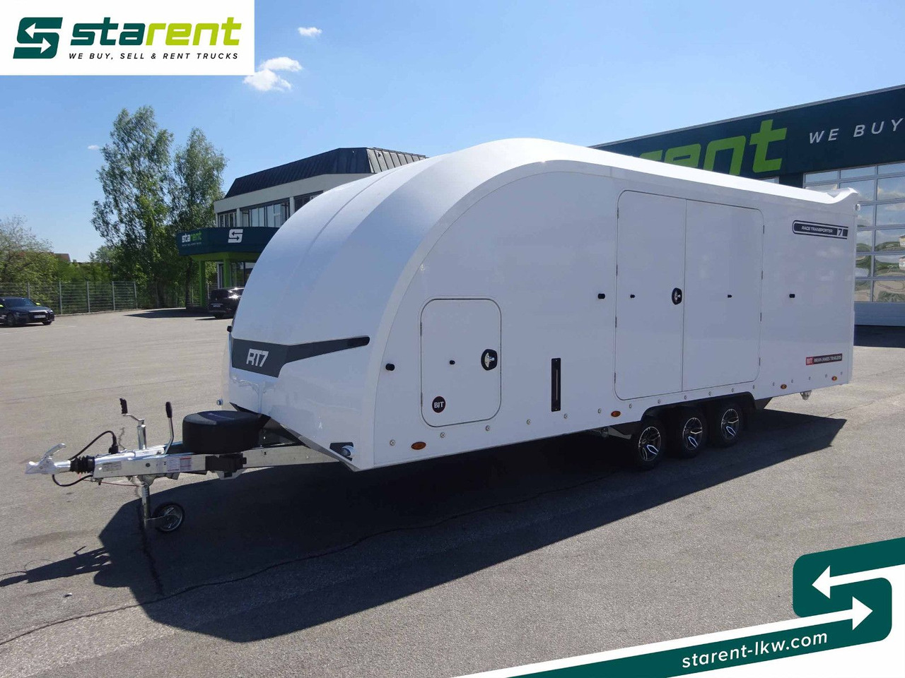 Brian James Trailers Race Transporter 7, Seilwinde - Treiler järelhaagis: pilt 1 Brian James Trailers Race Transporter 7, Seilwinde - Treiler järelhaagis: pilt 1