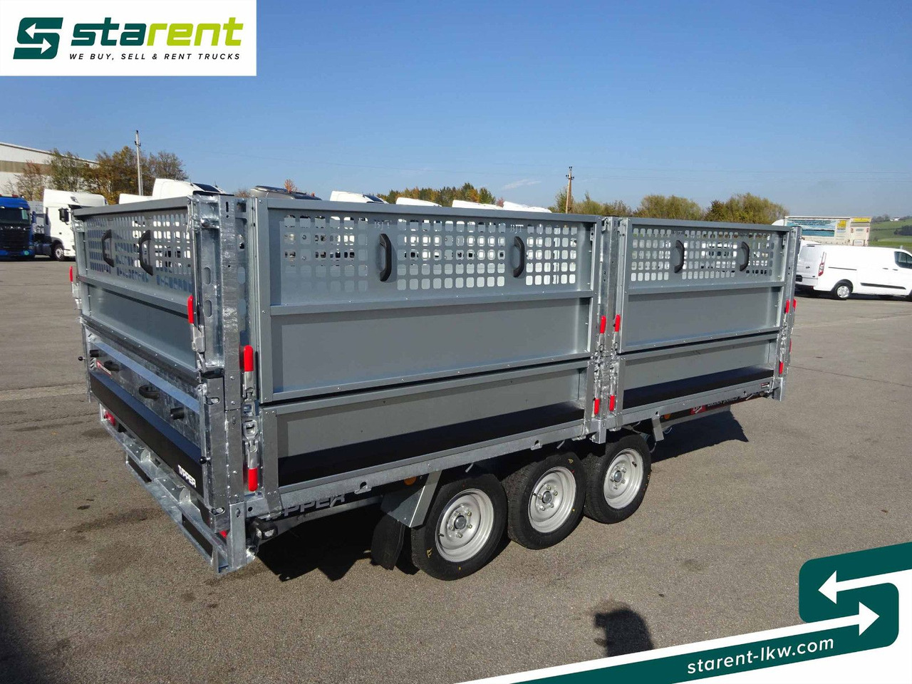 Brian James Trailers Tipper, Elektrisch Kippbar, Rampen - Platvormhaagis/ Madelhaagis: pilt 5 Brian James Trailers Tipper, Elektrisch Kippbar, Rampen - Platvormhaagis/ Madelhaagis: pilt 5