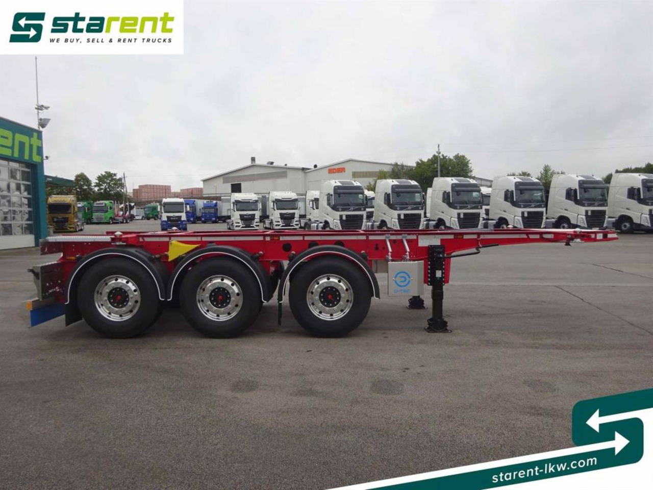 D-TEC Containercarrier CC-20-3-T ADR 1x20 Lift-A - Konteinerveduk/ Tõstuk järelhaagis: pilt 4 D-TEC Containercarrier CC-20-3-T ADR 1x20 Lift-A - Konteinerveduk/ Tõstuk järelhaagis: pilt 4