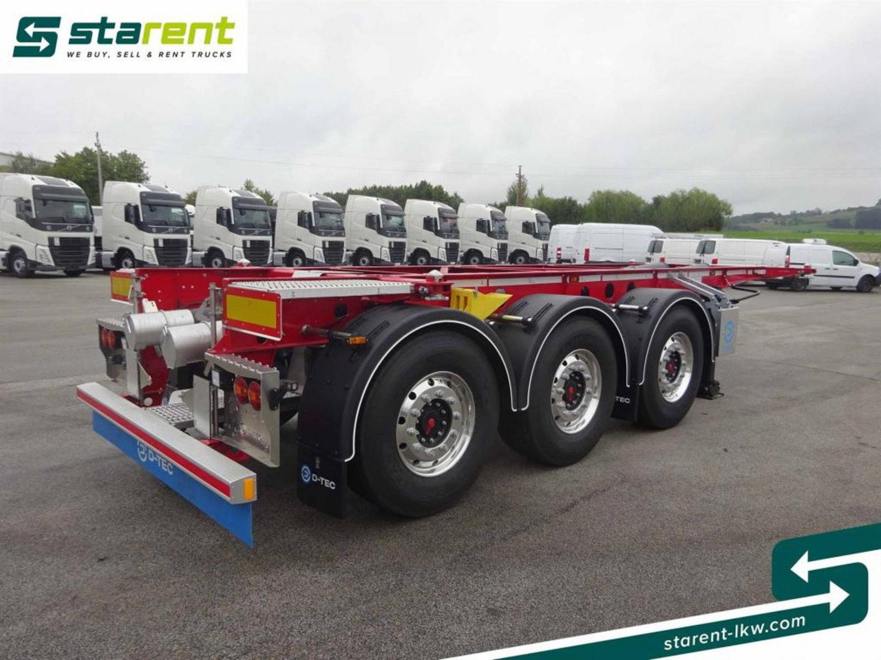 D-TEC Containercarrier CC-20-3-T ADR 1x20 Lift-A - Konteinerveduk/ Tõstuk järelhaagis: pilt 5 D-TEC Containercarrier CC-20-3-T ADR 1x20 Lift-A - Konteinerveduk/ Tõstuk järelhaagis: pilt 5