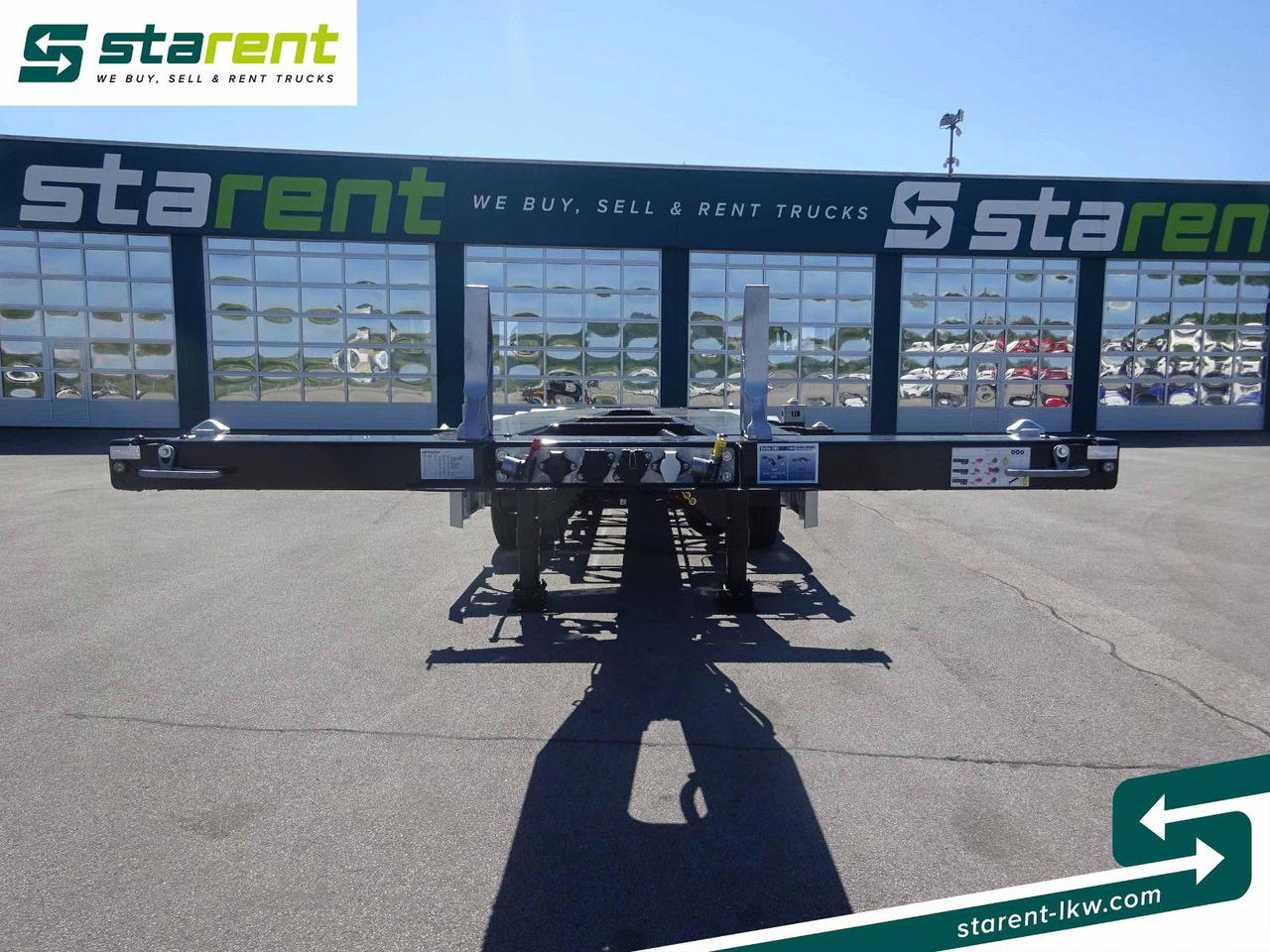 D-TEC Flexitrailer LS Containerchassis ADR, Liftachse - Konteinerveduk/ Tõstukiga poolhaagis: pilt 2 D-TEC Flexitrailer LS Containerchassis ADR, Liftachse - Konteinerveduk/ Tõstukiga poolhaagis: pilt 2