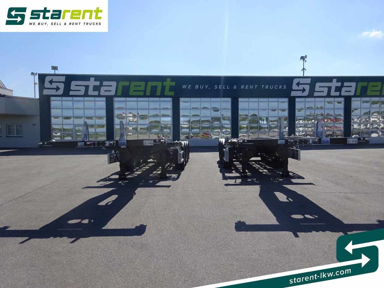 D-TEC Flexitrailer LS Containerchassis ADR, Liftachse - Konteinerveduk/ Tõstukiga poolhaagis: pilt 2 D-TEC Flexitrailer LS Containerchassis ADR, Liftachse - Konteinerveduk/ Tõstukiga poolhaagis: pilt 2