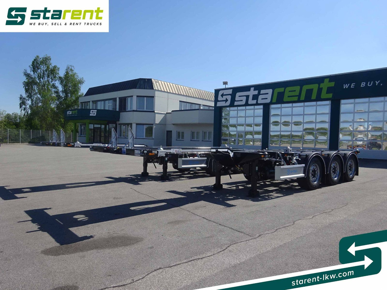 D-TEC Flexitrailer LS Containerchassis ADR, Liftachse - Konteinerveduk/ Tõstukiga poolhaagis: pilt 1 D-TEC Flexitrailer LS Containerchassis ADR, Liftachse - Konteinerveduk/ Tõstukiga poolhaagis: pilt 1