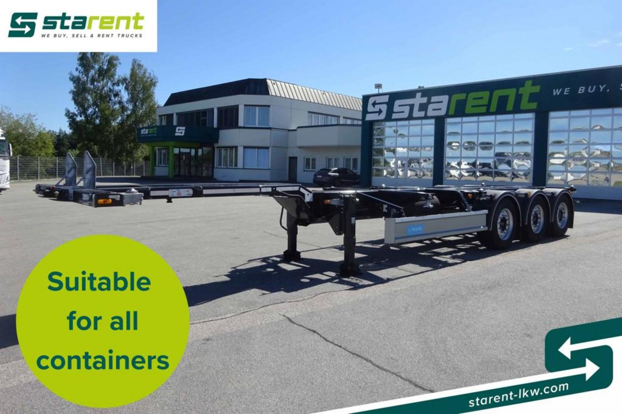 D-TEC Portmaster 1x20 / 2x20 / 1x30 / 1x40 / 1x45 - Konteinerveduk/ Tõstuk järelhaagis: pilt 1 D-TEC Portmaster 1x20 / 2x20 / 1x30 / 1x40 / 1x45 - Konteinerveduk/ Tõstuk järelhaagis: pilt 1