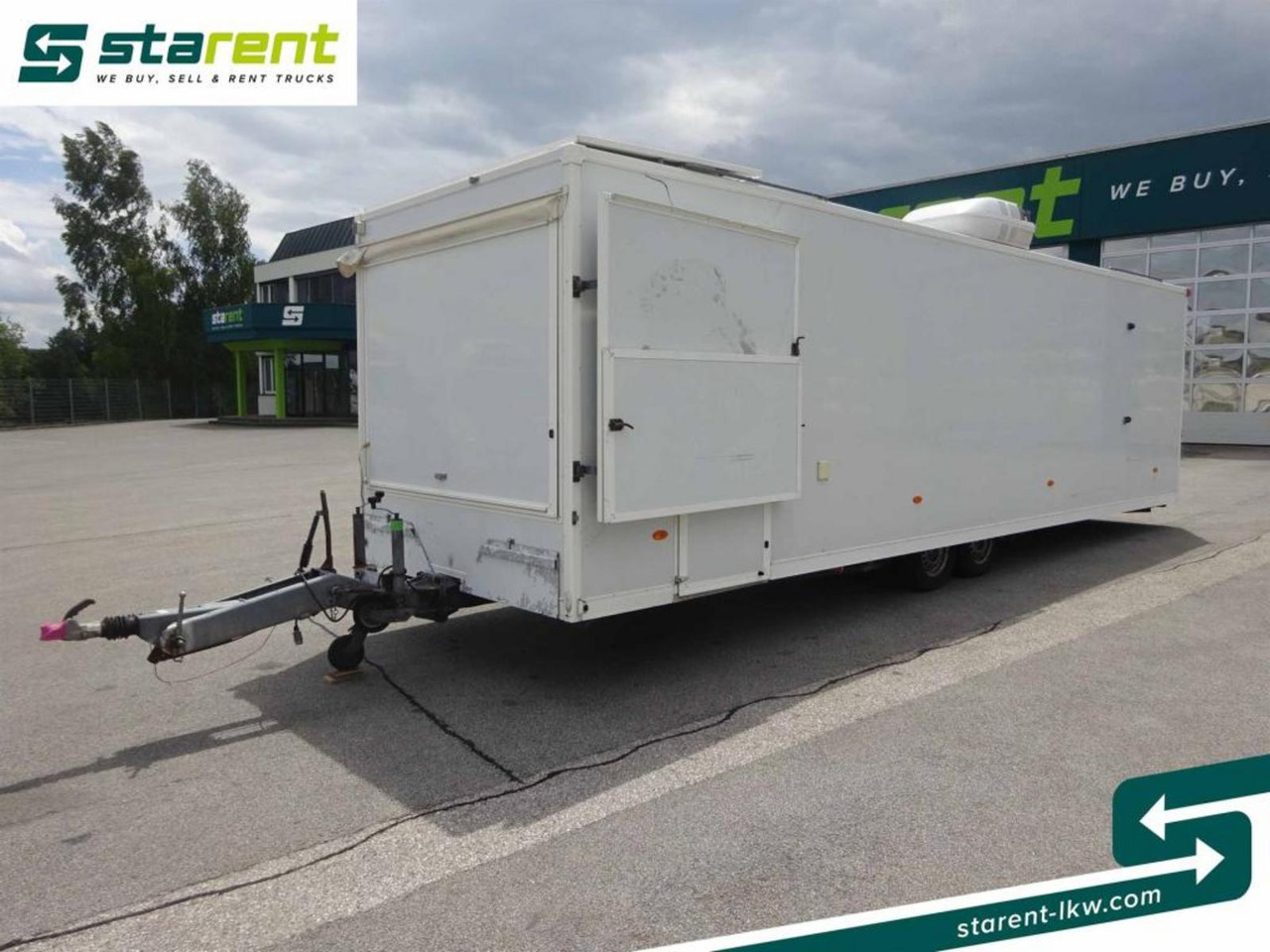 Fischer Verkaufsanhänger, Klimaanlage, Kühlvitrine - Toitlustus haagis: pilt 1 Fischer Verkaufsanhänger, Klimaanlage, Kühlvitrine - Toitlustus haagis: pilt 1