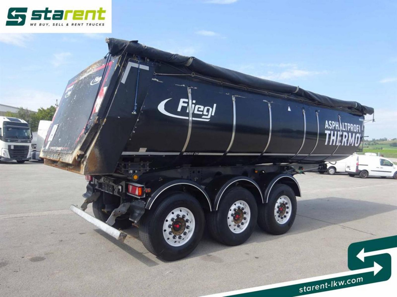Fliegl 3-Achs Thermomulde 25m³ Liftachse SAF ALCOA - Kallur-poolhaagis: pilt 5 Fliegl 3-Achs Thermomulde 25m³ Liftachse SAF ALCOA - Kallur-poolhaagis: pilt 5