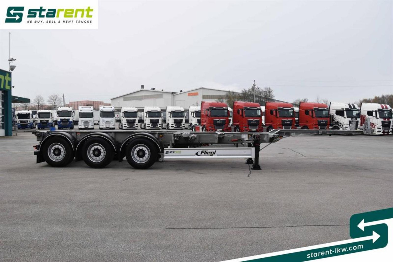 Fliegl Containerchassis ADR 1x20/2x20/1x30/1x40/1x45 - Konteinerveduk/ Tõstukiga poolhaagis: pilt 4 Fliegl Containerchassis ADR 1x20/2x20/1x30/1x40/1x45 - Konteinerveduk/ Tõstukiga poolhaagis: pilt 4