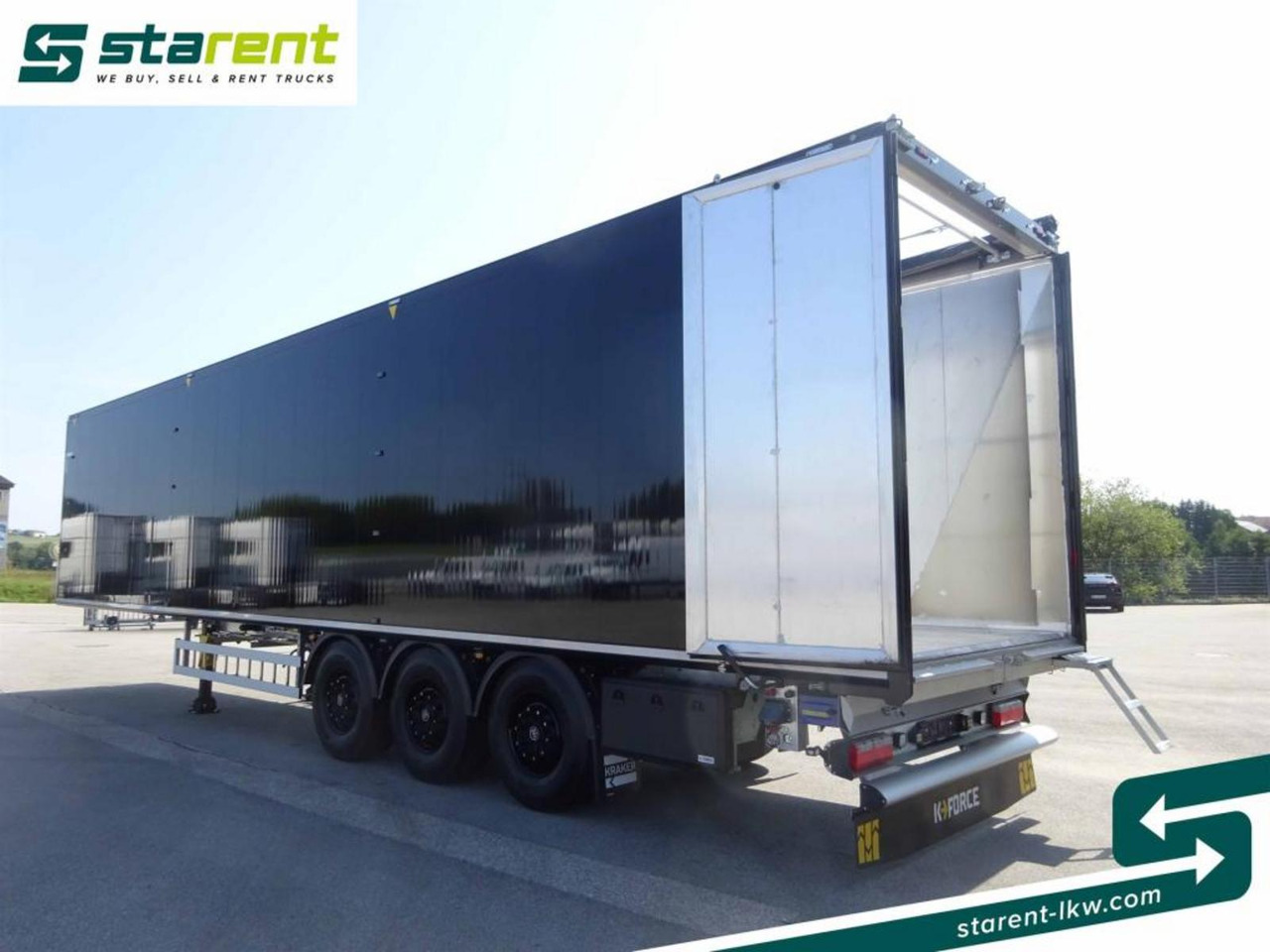 Uus Kõndimisalaga poolhaagised Kraker 8mm 92m³ BPW-Achsen Funk. Verzinkt Liftachse: pilt 9