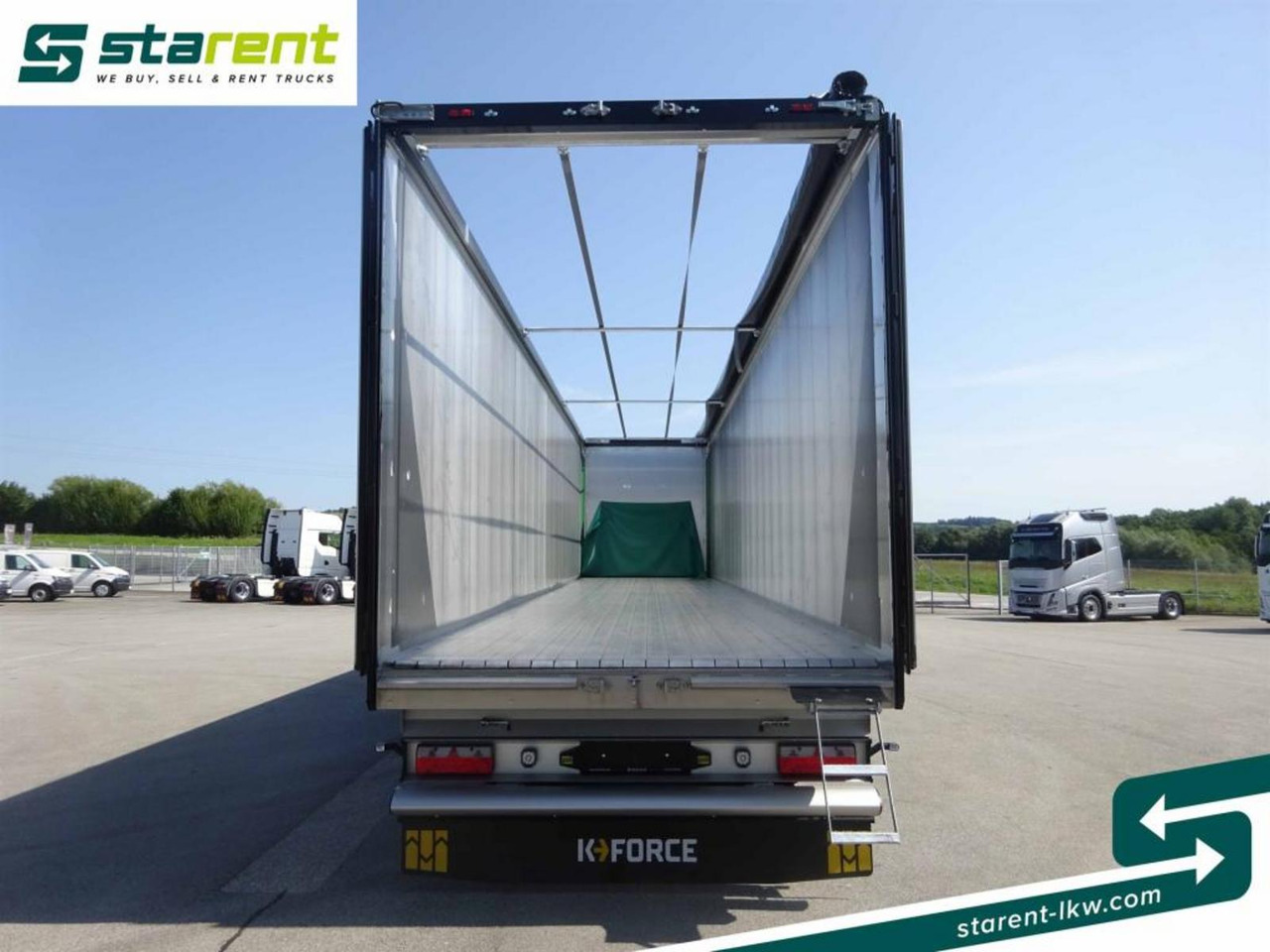 Uus Kõndimisalaga poolhaagised Kraker 8mm 92m³ BPW-Achsen Funk. Verzinkt Liftachse: pilt 11