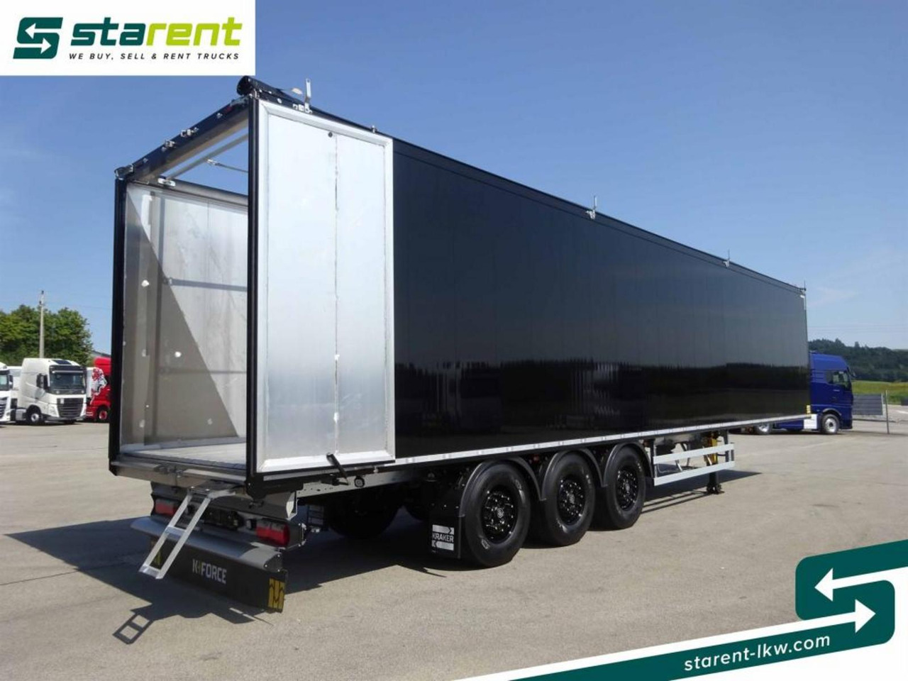 Uus Kõndimisalaga poolhaagised Kraker 8mm 92m³ BPW-Achsen Funk. Verzinkt Liftachse: pilt 10