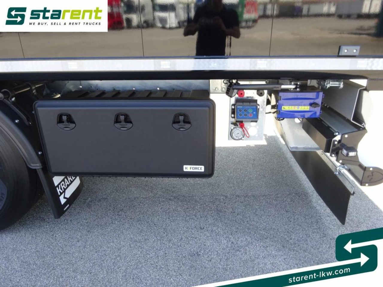 Uus Kõndimisalaga poolhaagised Kraker 8mm 92m³ BPW-Achsen Funk. Verzinkt Liftachse: pilt 18