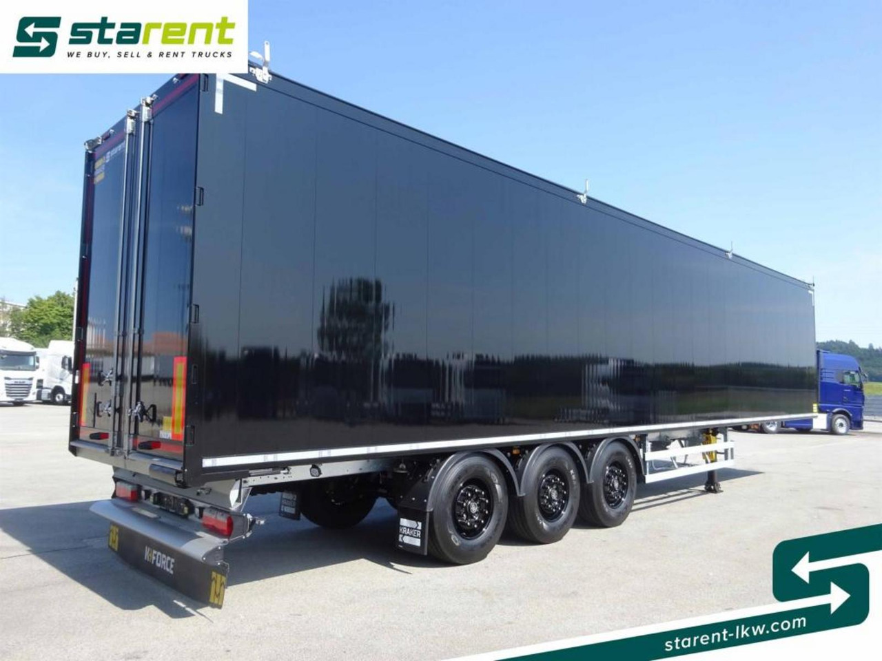 Uus Kõndimisalaga poolhaagised Kraker 8mm 92m³ BPW-Achsen Funk. Verzinkt Liftachse: pilt 5