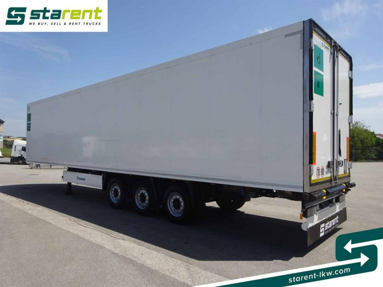 Külmutiga poolhaagis Krone Carrier Vector 1950 Doppelstock Blumenbreit Lift-A: pilt 7