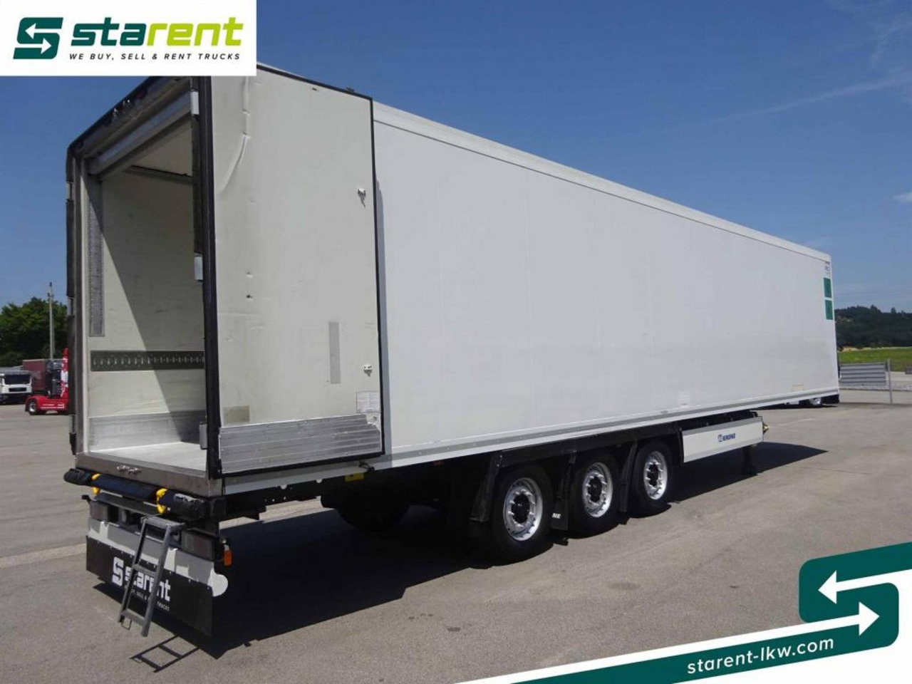 Külmutiga poolhaagis Krone Carrier Vector 1950 Doppelstock Blumenbreit Lift-A: pilt 9
