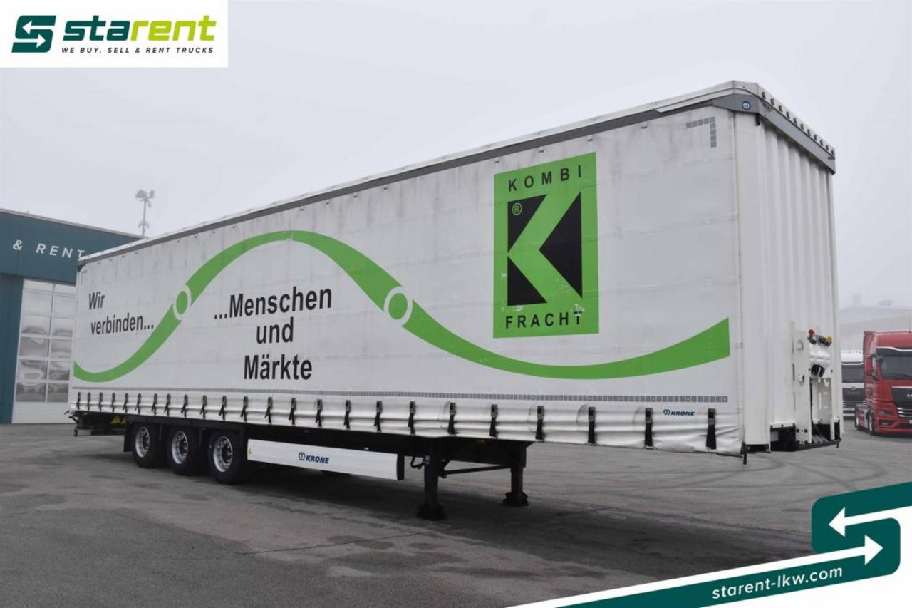 Krone Megatrailer Hubdach Liftachse Palettenanschlagl. - Tentpoolhaagis: pilt 3 Krone Megatrailer Hubdach Liftachse Palettenanschlagl. - Tentpoolhaagis: pilt 3
